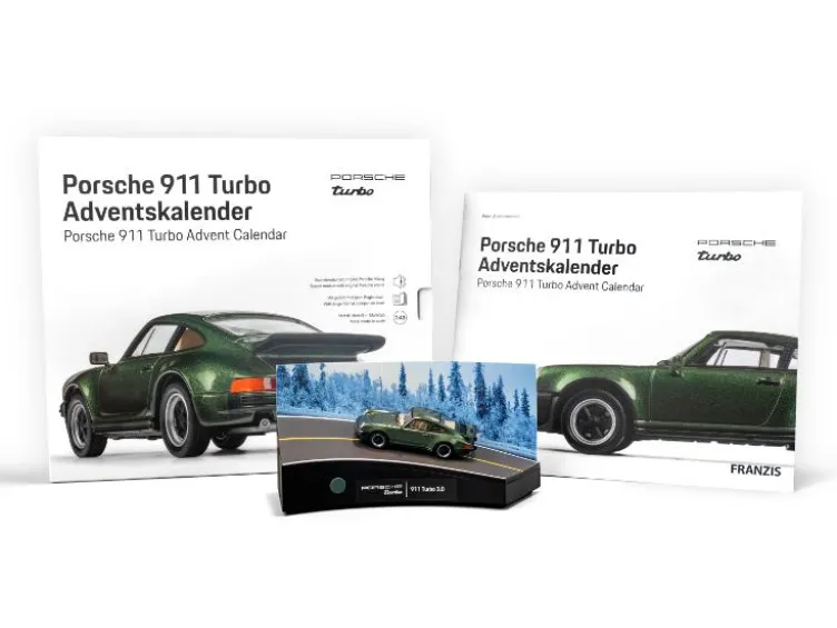 Porsche 911 Turbo Adventskalender 1:43