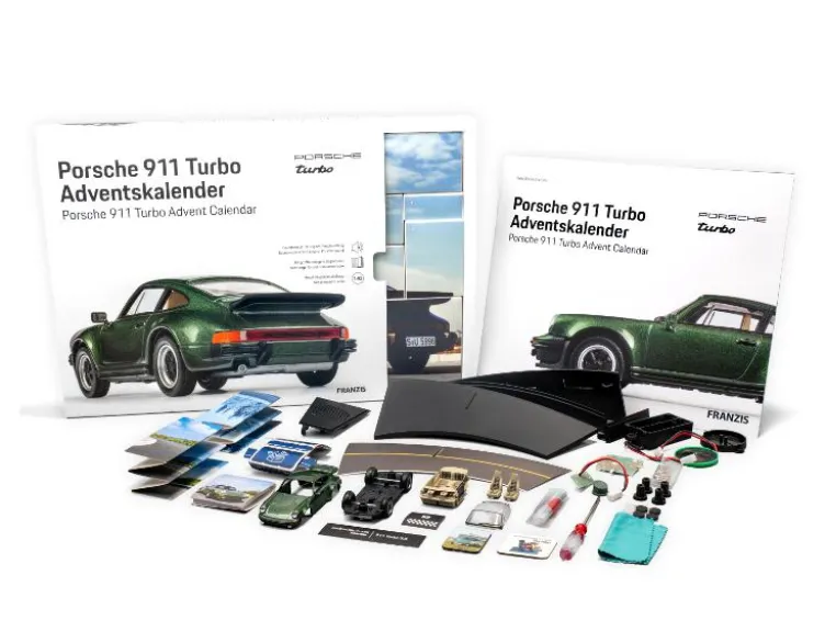 Porsche 911 Turbo Adventskalender 1:43
