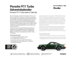 Porsche 911 Turbo Adventskalender 1:43