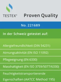 Premium Daunen- Kassettenbettdecke Elegance