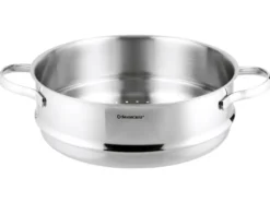 Premium-Edelstahl-Dampfgareinsatz, Ø 24 cm