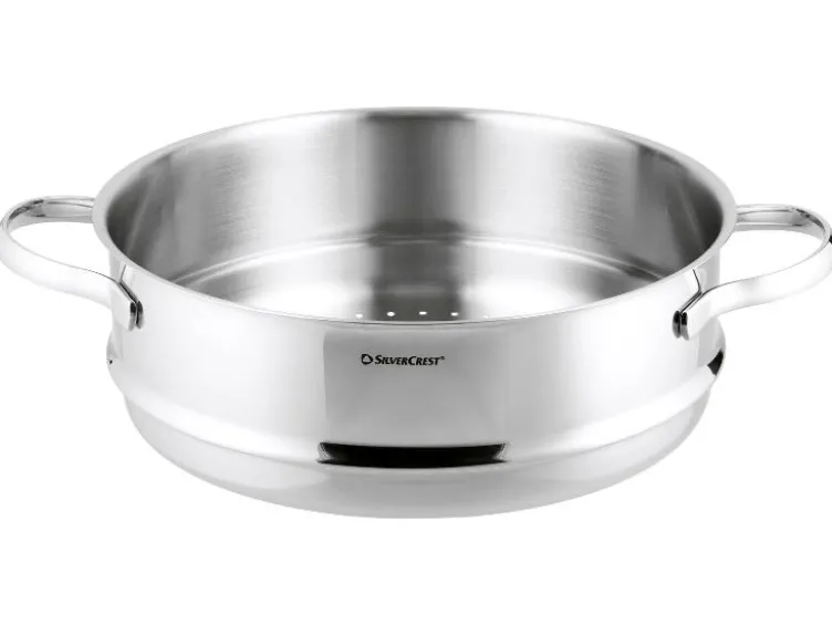 Premium-Edelstahl-Dampfgareinsatz, Ø 24 cm