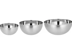 Premium-Edelstahl-Schüssel-Set, 3 Stk.