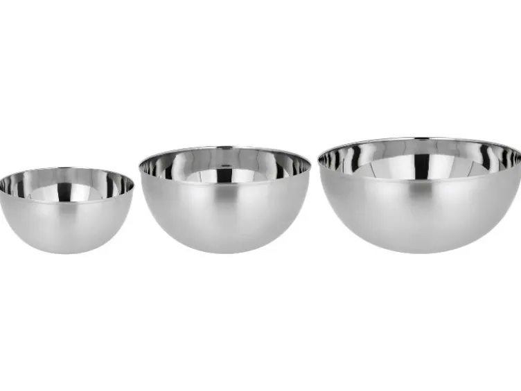 Premium-Edelstahl-Schüssel-Set, 3 Stk.