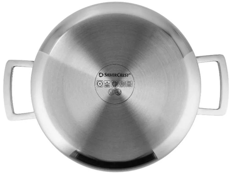 Premium-Edelstahltopf mit Wabenstruktur, Ø 24 cm
