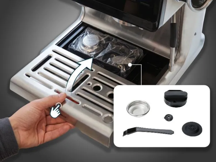 Premium-Espressomaschine »SEMST 1500 A1«