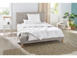 Premium Feder-/Daunen-Kopfkissen Elegance