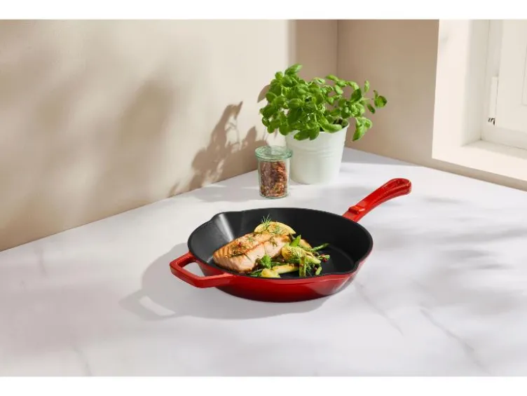Premium-Gusseisengrillpfanne / Premium-Gusseisenpfanne