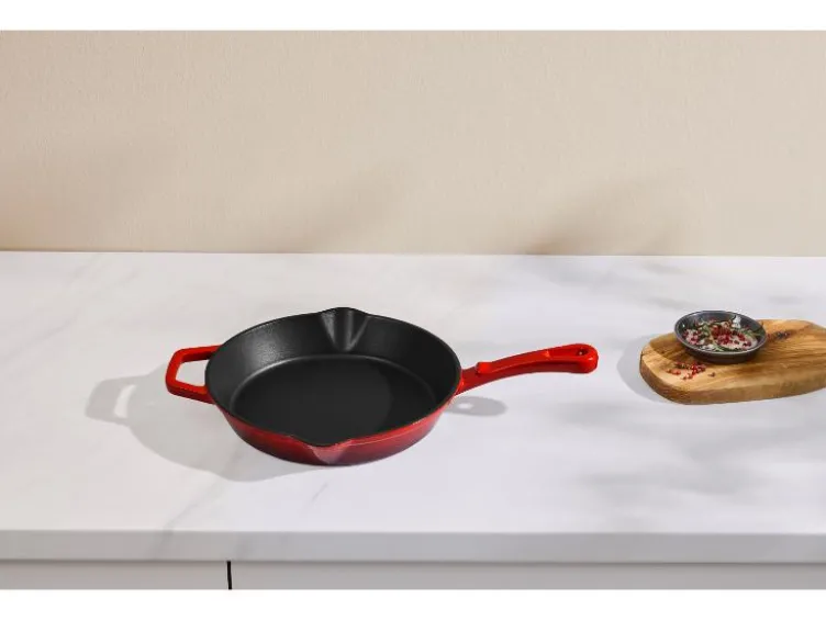 Premium-Gusseisengrillpfanne / Premium-Gusseisenpfanne