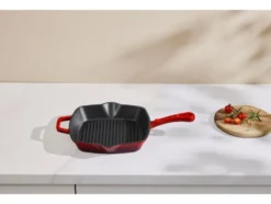 Premium-Gusseisengrillpfanne / Premium-Gusseisenpfanne