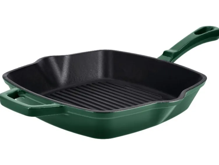 Premium-Gusseisengrillpfanne / Premium-Gusseisenpfanne