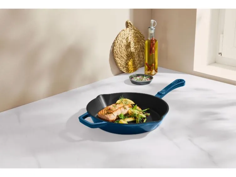 Premium-Gusseisengrillpfanne / Premium-Gusseisenpfanne