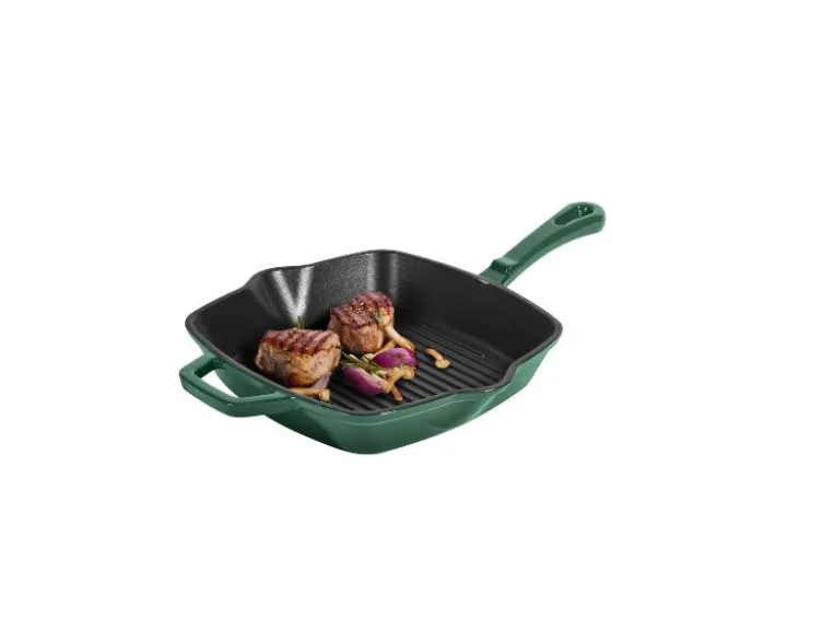 Premium-Gusseisengrillpfanne / Premium-Gusseisenpfanne