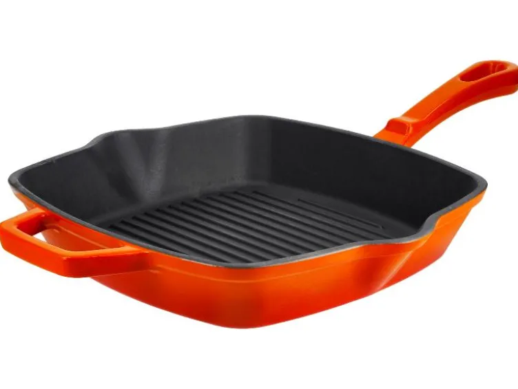 Premium-Gusseisengrillpfanne / Premium-Gusseisenpfanne
