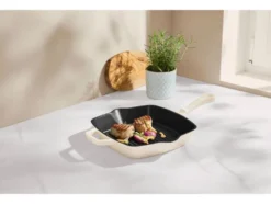 Premium-Gusseisengrillpfanne / Premium-Gusseisenpfanne