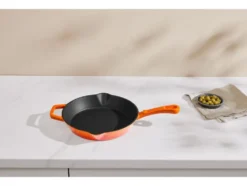 Premium-Gusseisengrillpfanne / Premium-Gusseisenpfanne