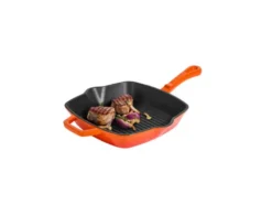 Premium-Gusseisengrillpfanne / Premium-Gusseisenpfanne