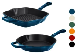 Premium-Gusseisengrillpfanne / Premium-Gusseisenpfanne