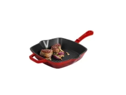 Premium-Gusseisengrillpfanne / Premium-Gusseisenpfanne