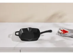 Premium-Gusseisengrillpfanne / Premium-Gusseisenpfanne