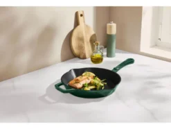 Premium-Gusseisengrillpfanne / Premium-Gusseisenpfanne