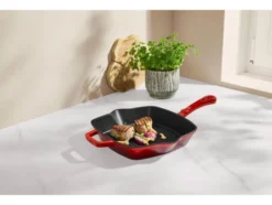 Premium-Gusseisengrillpfanne / Premium-Gusseisenpfanne
