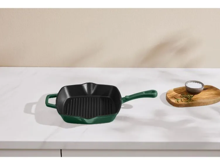 Premium-Gusseisengrillpfanne / Premium-Gusseisenpfanne