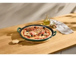 Premium-Gusseisenpizzaplatte Ø 31 cm Premium-Gusseisengrillplatte L 36,0 x B 26,0 cm