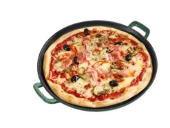 Premium-Gusseisenpizzaplatte Ø 31 cm Premium-Gusseisengrillplatte L 36,0 x B 26,0 cm