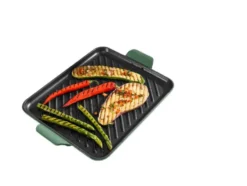 Premium-Gusseisenpizzaplatte Ø 31 cm Premium-Gusseisengrillplatte L 36,0 x B 26,0 cm