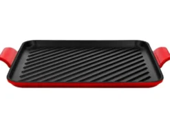 Premium-Gusseisenpizzaplatte Ø 31 cm Premium-Gusseisengrillplatte L 36,0 x B 26,0 cm
