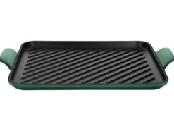 Premium-Gusseisenpizzaplatte Ø 31 cm Premium-Gusseisengrillplatte L 36,0 x B 26,0 cm