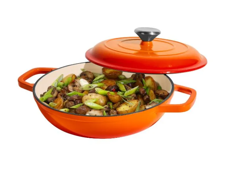 Premium-Gusseisenservierpfanne, Ø 25 cm