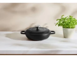 Premium-Gusseisenservierpfanne, Ø 25 cm