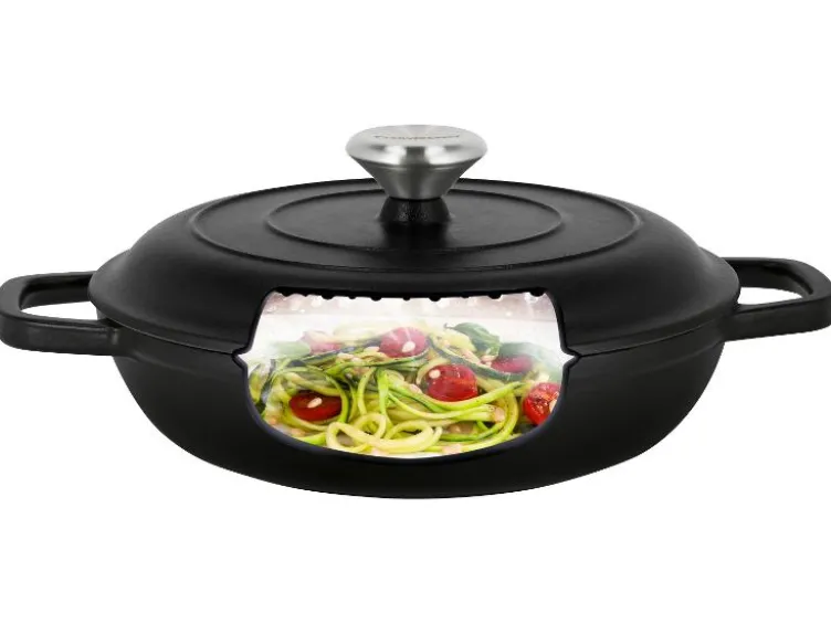 Premium-Gusseisenservierpfanne, Ø 25 cm
