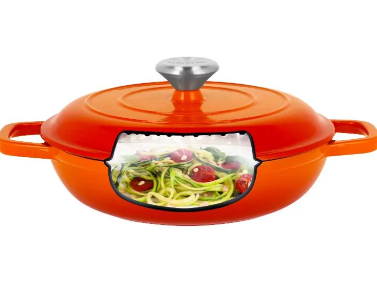 Premium-Gusseisenservierpfanne, Ø 25 cm
