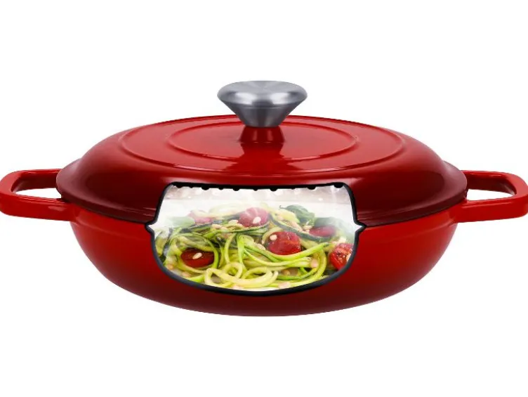 Premium-Gusseisenservierpfanne, Ø 25 cm
