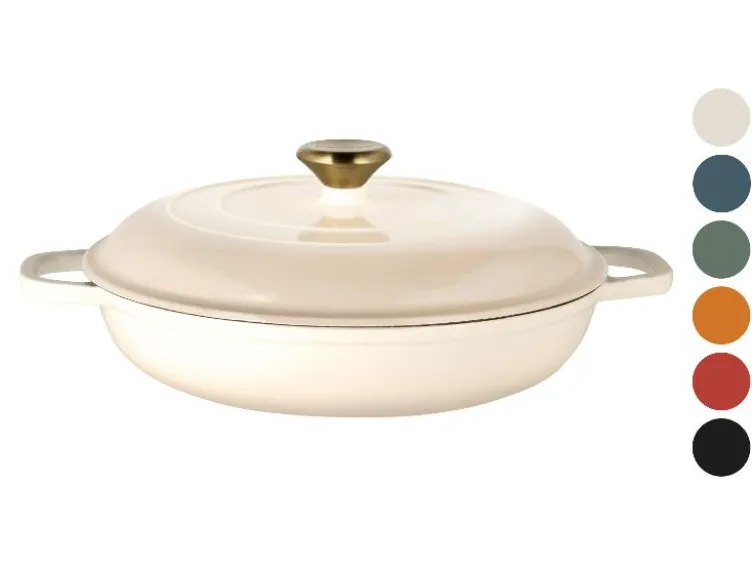 Premium-Gusseisenservierpfanne, Ø 30 cm