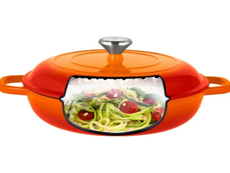 Premium-Gusseisenservierpfanne, Ø 30 cm