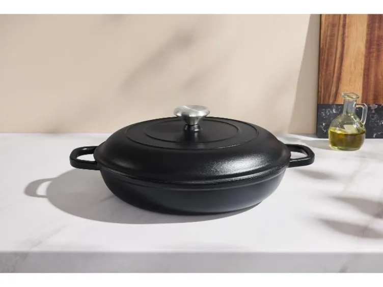 Premium-Gusseisenservierpfanne, Ø 30 cm