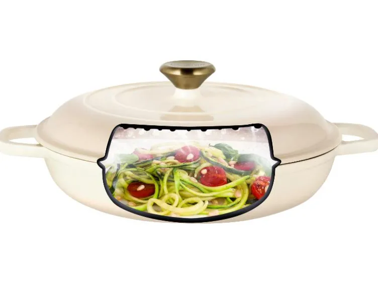 Premium-Gusseisenservierpfanne, Ø 30 cm