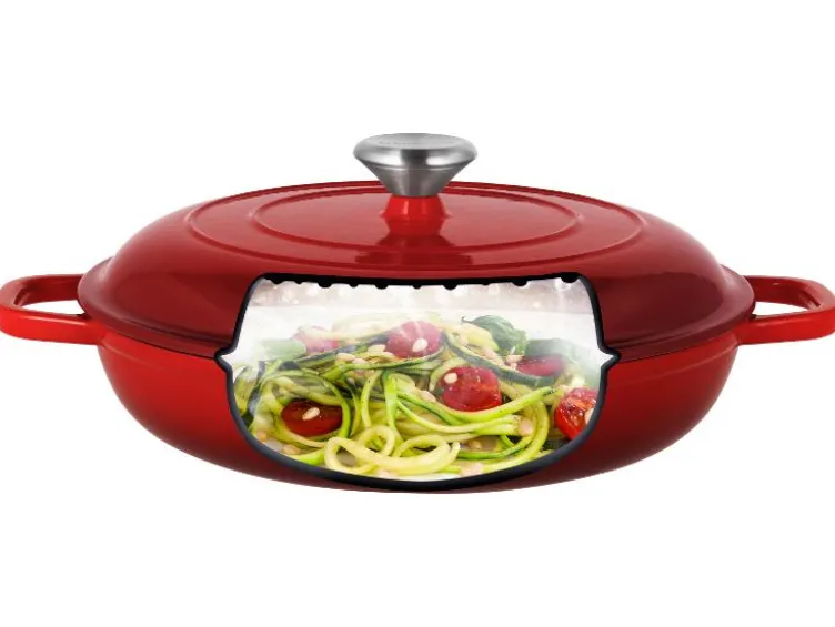 Premium-Gusseisenservierpfanne, Ø 30 cm