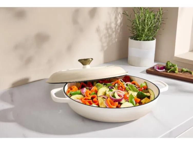 Premium-Gusseisenservierpfanne, Ø 30 cm