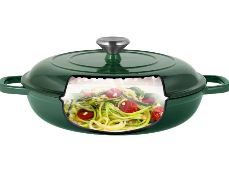Premium-Gusseisenservierpfanne, Ø 30 cm
