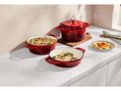 Premium-Gusseisentopf-Set, Ø 23 cm (1,9 l / 2,9 l / 4,2 l)