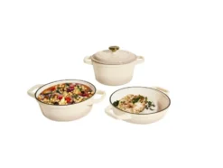 Premium-Gusseisentopf-Set, Ø 23 cm (1,9 l / 2,9 l / 4,2 l)