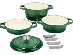 Premium-Gusseisentopf-Set, Ø 23 cm (1,9 l / 2,9 l / 4,2 l)
