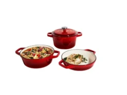 Premium-Gusseisentopf-Set, Ø 23 cm (1,9 l / 2,9 l / 4,2 l)
