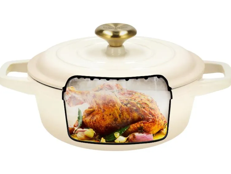 Premium-Gusseisentopf-Set, Ø 23 cm (1,9 l / 2,9 l / 4,2 l)