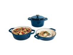 Premium-Gusseisentopf-Set, Ø 23 cm (1,9 l / 2,9 l / 4,2 l)